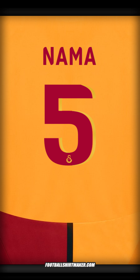 Jersey Galatasaray SK Cup 2024/2025 -  nama - 5