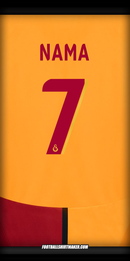 Jersey Galatasaray SK Cup 2024/2025 -  nama - 7