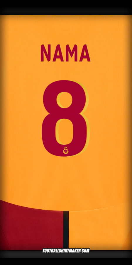 Jersey Galatasaray SK Cup 2024/2025 -  nama - 8