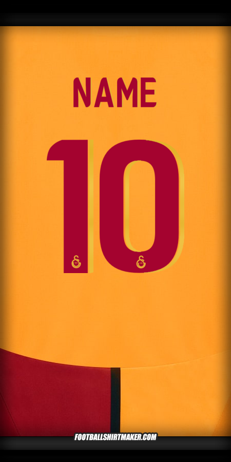 Trikot Galatasaray SK Cup 2024/2025 -  name - 10