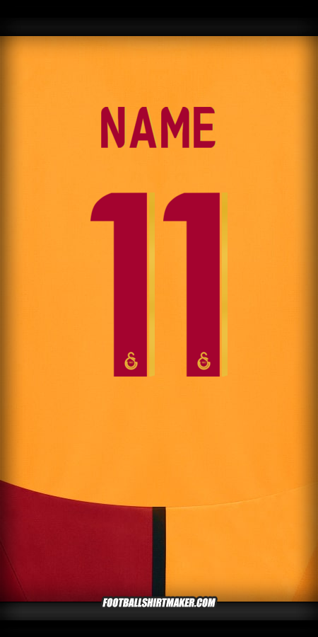 Trikot Galatasaray SK Cup 2024/2025 -  name - 11
