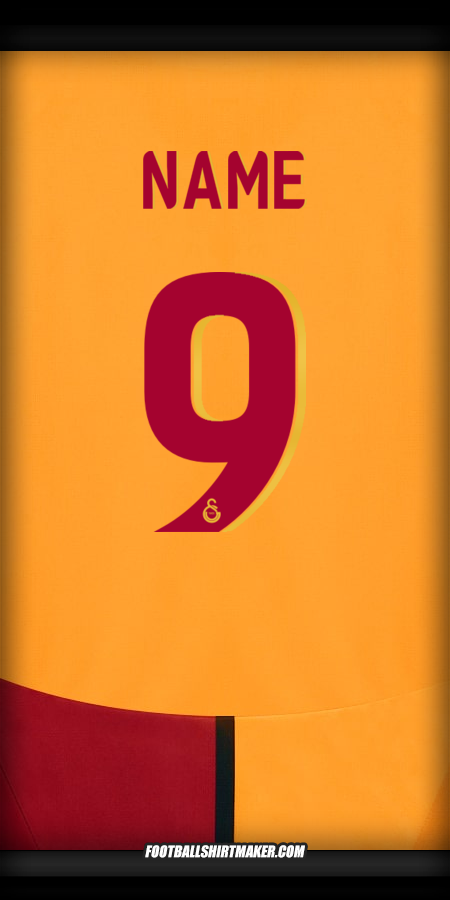 Trikot Galatasaray SK Cup 2024/2025 -  name - 9