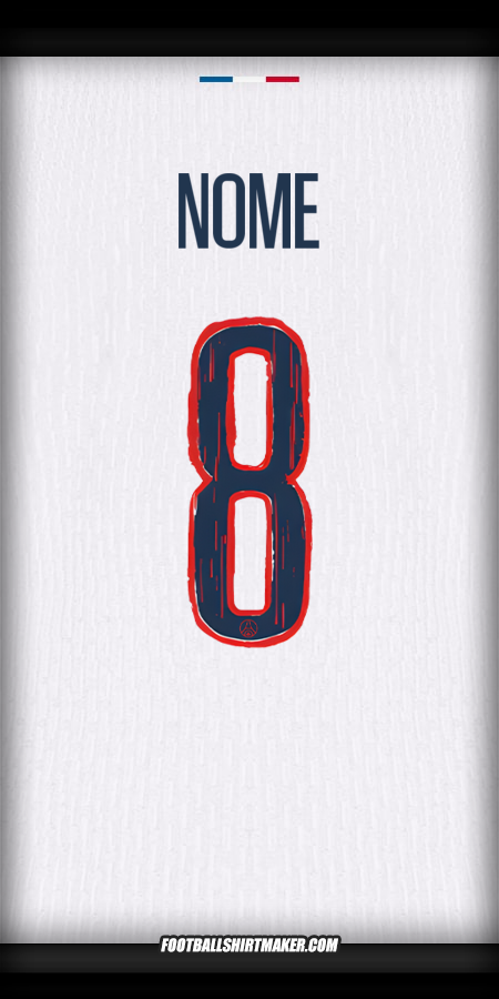 Camisa Paris Saint Germain Cup 2024/2025 Alternativa -  nome - 8