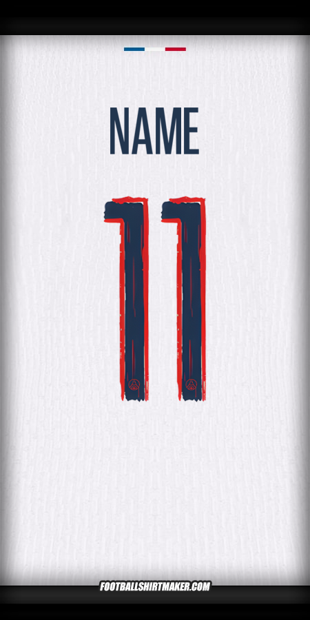 Trikot Paris Saint Germain Cup 2024/2025 Auswärts -  name - 11