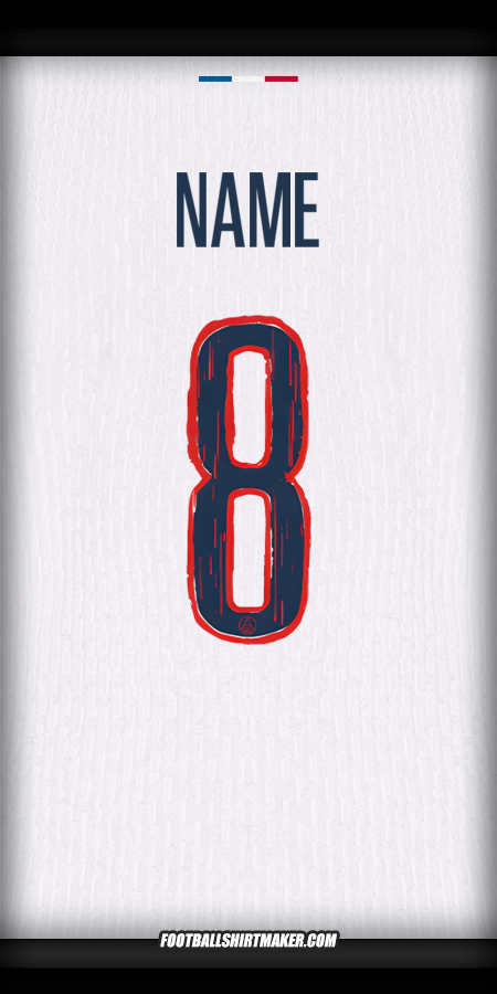 Jersey Paris Saint Germain Cup 2024/2025 Away -  name - 8