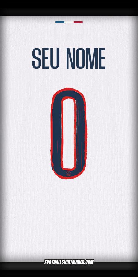 Camisa Paris Saint Germain Cup 2024/2025 II -  seu nome - 0