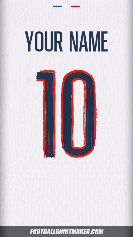 Paris Saint Germain 2024/2025 Cup II jersey number 10 your name