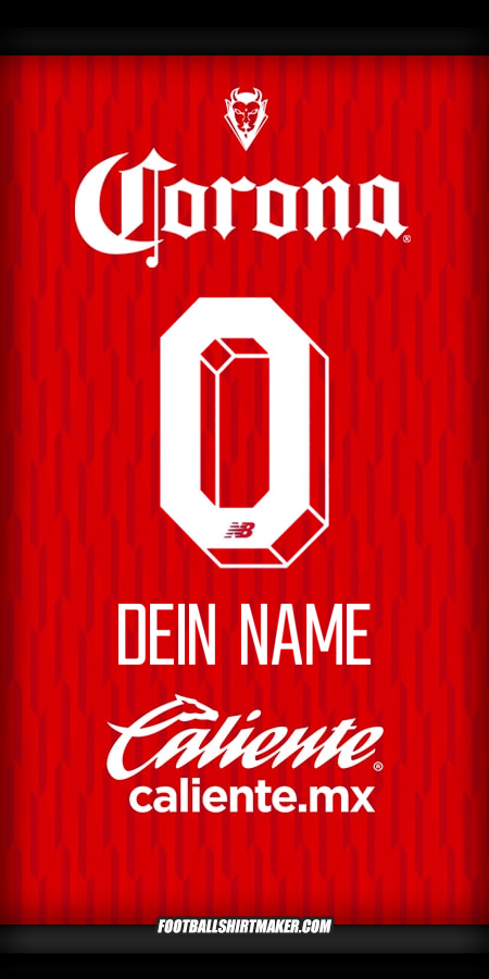 Trikot Toluca FC 2024/2025 -  dein name - 0