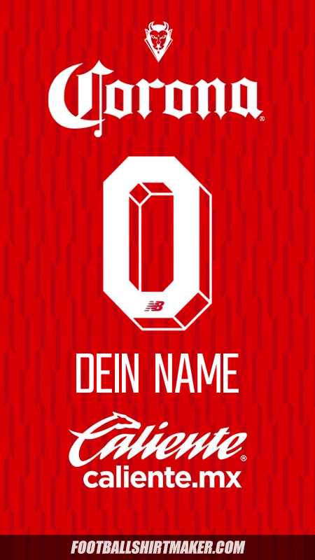 Trikot Toluca FC 2024/2025 -  dein name - 0