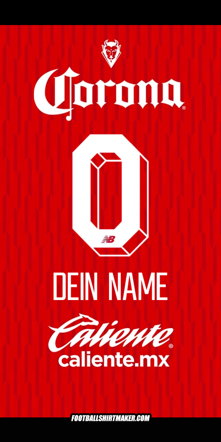 Trikot Toluca FC 2024/2025 -  dein name - 0