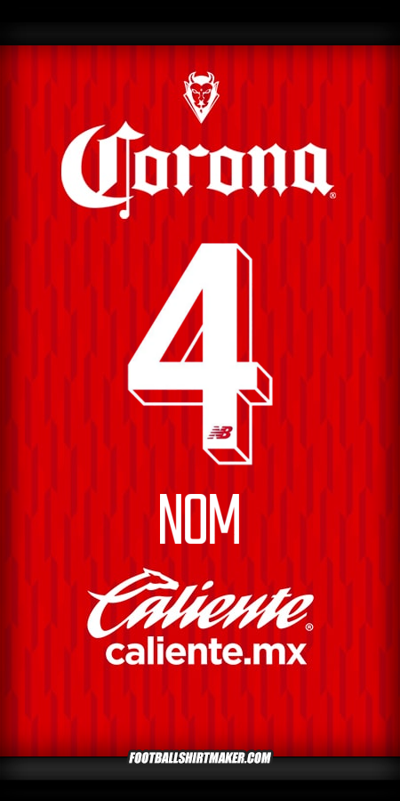 Maillot Toluca FC 2024/2025 -  nom - 4