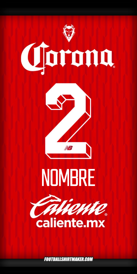 Camiseta Toluca FC 2024/2025 -  nombre - 2