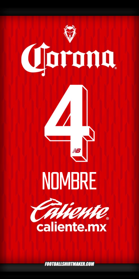 Jersey Toluca FC 2024/2025 -  nombre - 4