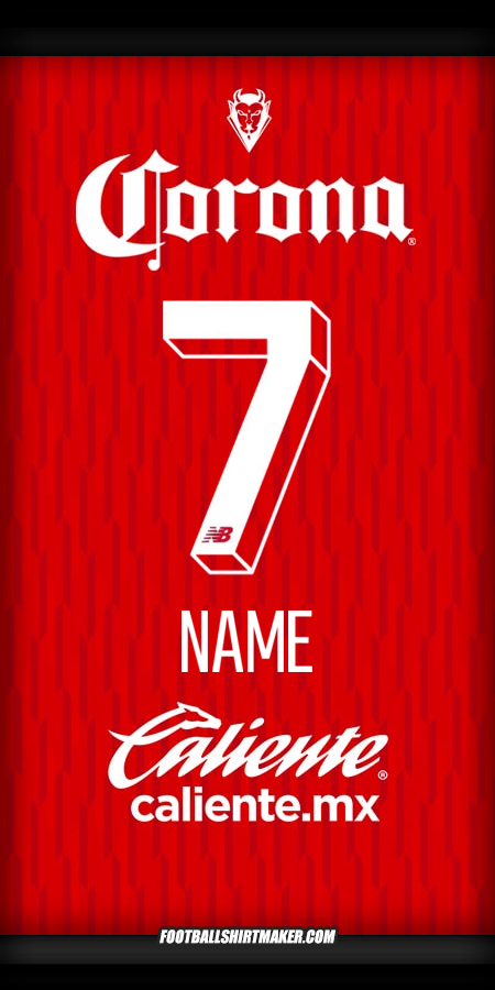 Trikot Toluca FC 2024/2025 -  name - 7