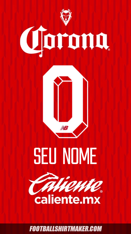 Camisa Toluca FC 2024/2025 -  seu nome - 0