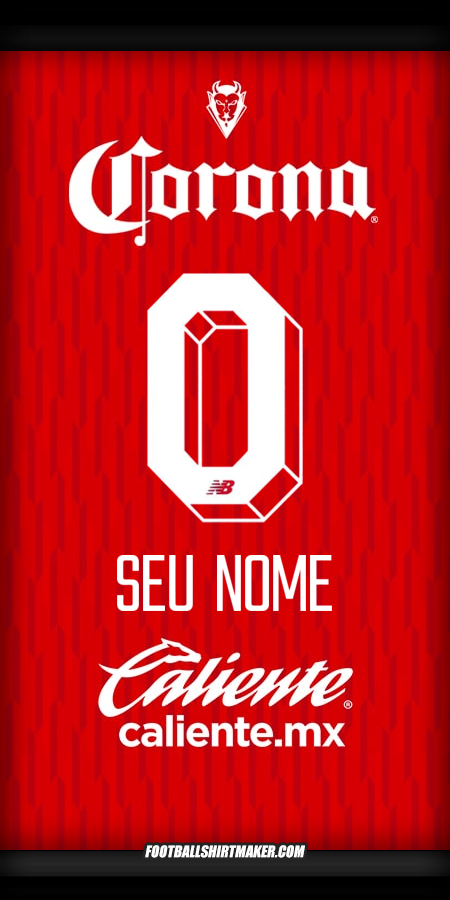 Camisa Toluca FC 2024/2025 -  seu nome - 0