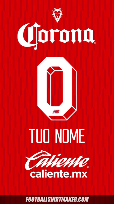Maglia Toluca FC 2024/2025 -  tuo nome - 0