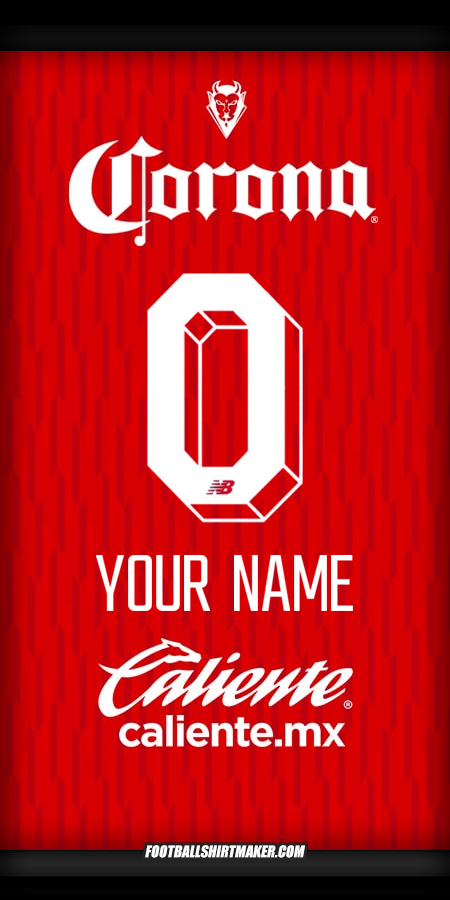 Jersey Toluca FC 2024/2025 -  your name - 0