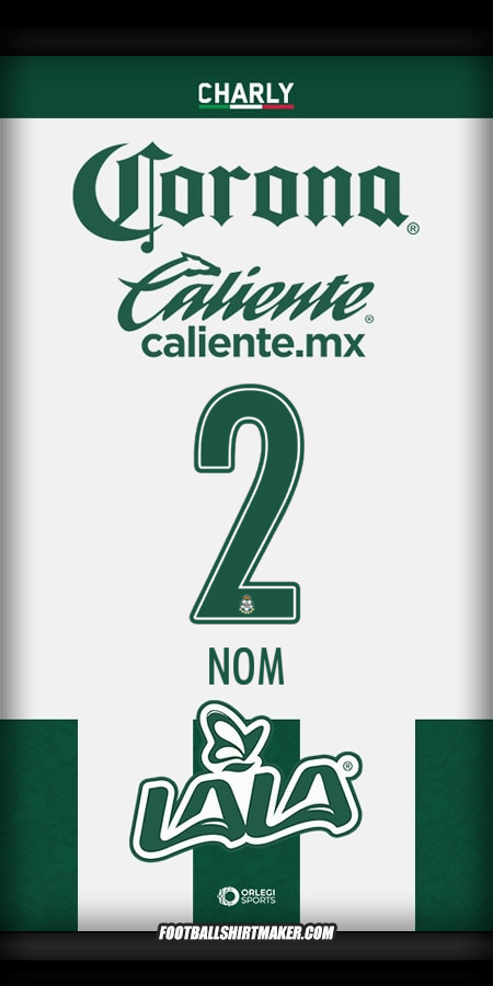 Maillot Santos Laguna 2024/2025 -  nom - 2