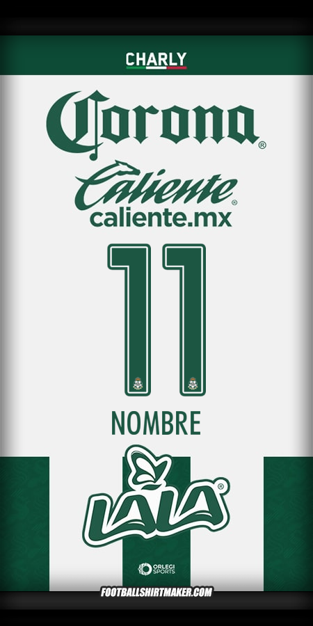 Jersey Santos Laguna 2024/2025 -  nombre - 11