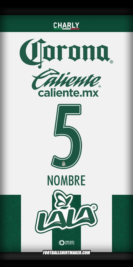 Camiseta Santos Laguna 2024/2025 -  nombre - 5