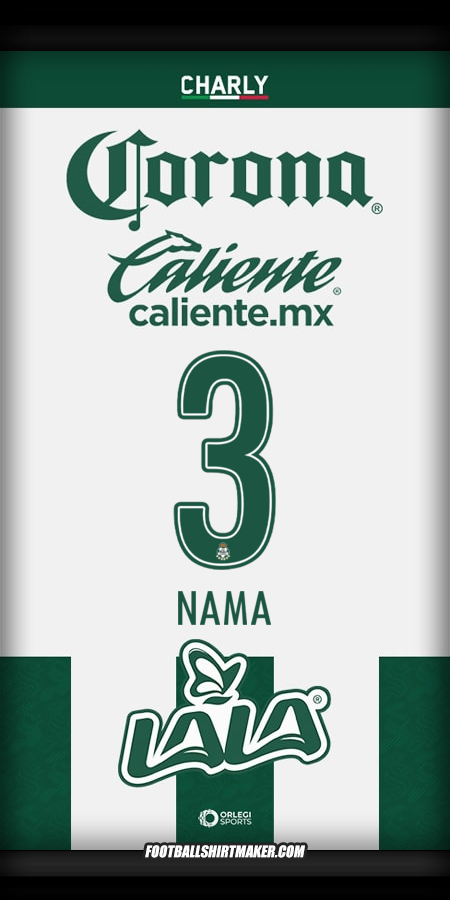 Jersey Santos Laguna 2024/2025 -  nama - 3