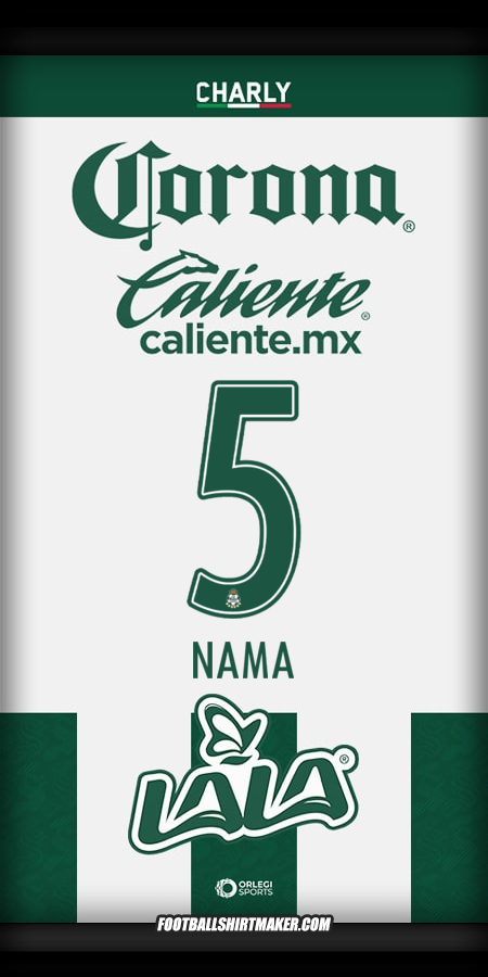 Jersey Santos Laguna 2024/2025 -  nama - 5
