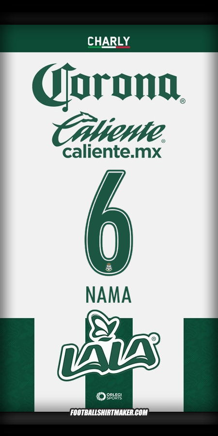 Jersey Santos Laguna 2024/2025 -  nama - 6