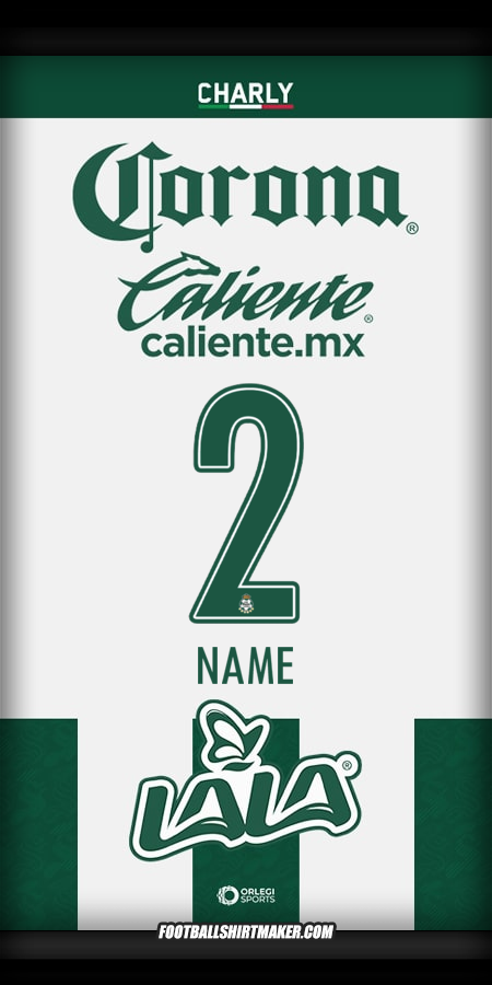 Jersey Santos Laguna 2024/2025 -  name - 2