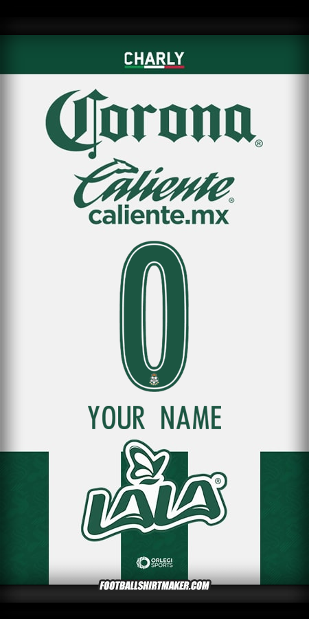 Jersey Santos Laguna 2024/2025 -  your name - 0