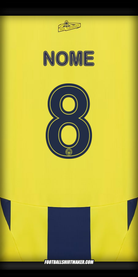 Maglia Fenerbahce SK Cup 2024/2025 -  nome - 8