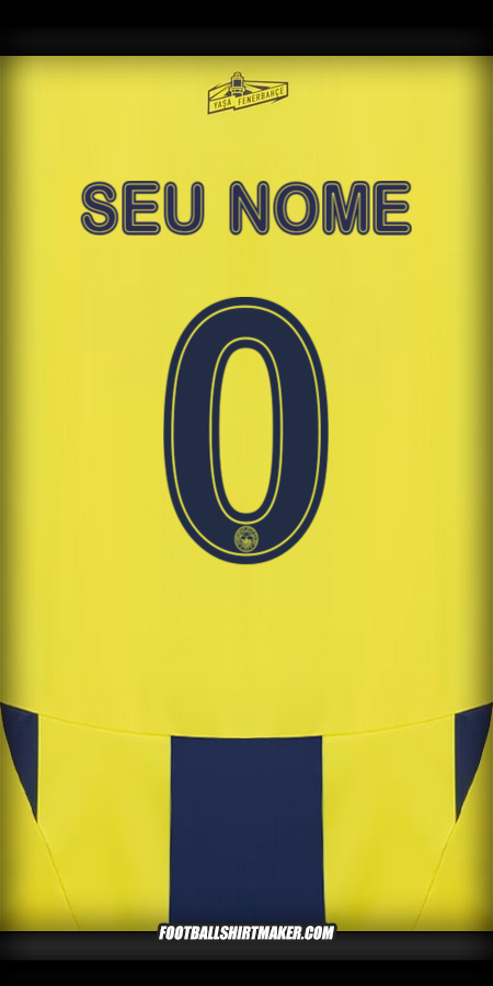 Camisa Fenerbahce SK Cup 2024/2025 -  seu nome - 0