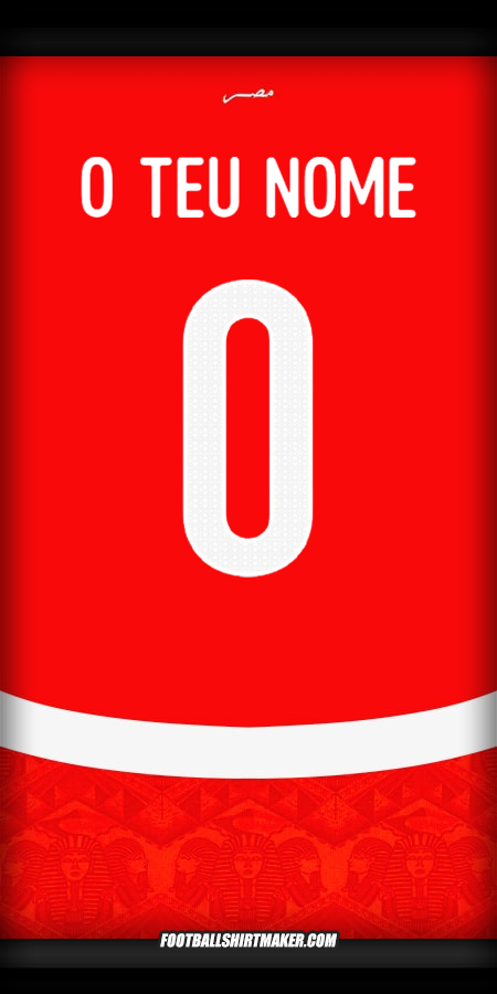 Camisola Egito 2024/2025 -  o teu nome - 0