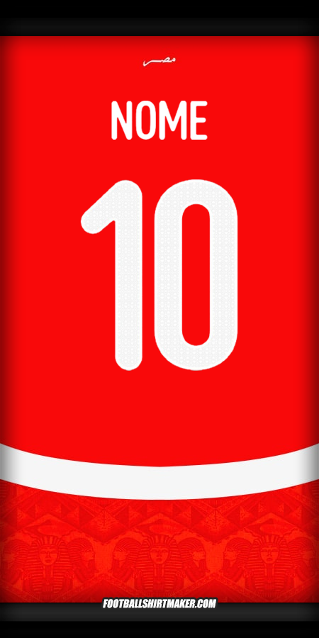 Maglia Egitto 2024/2025 -  nome - 10
