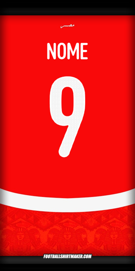 Camisola Egito 2024/2025 -  nome - 9