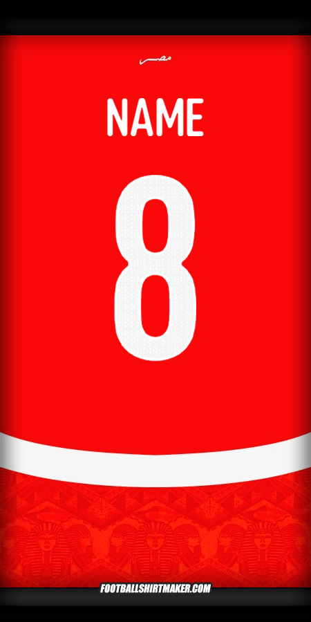Trikot Ägypten 2024/2025 -  name - 8