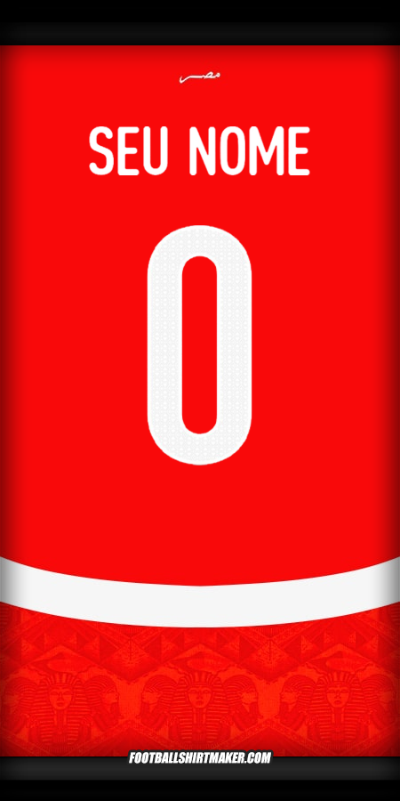Camisa Egito 2024/2025 -  seu nome - 0