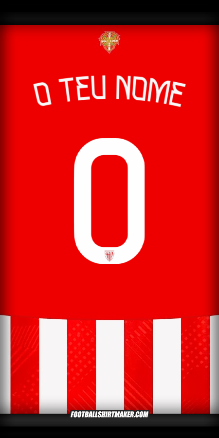 Camisola Athletic Club Cup 2024/2025 -  o teu nome - 0