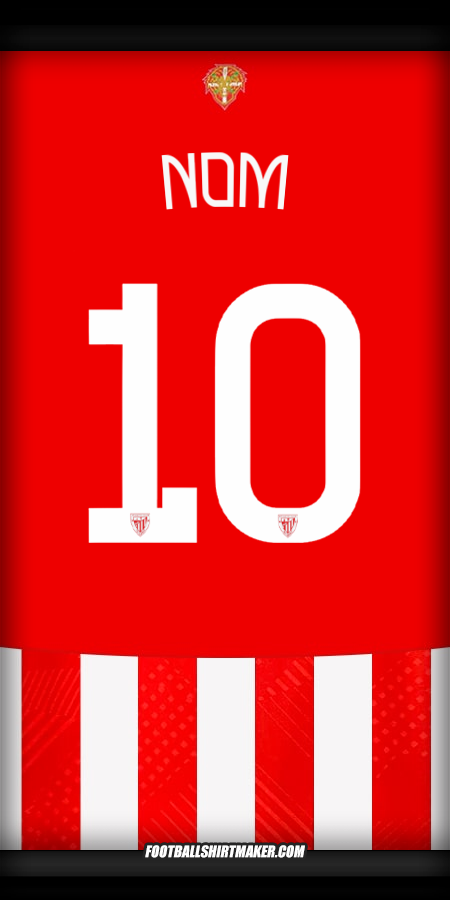 Maillot Athletic Club Cup 2024/2025 -  nom - 10