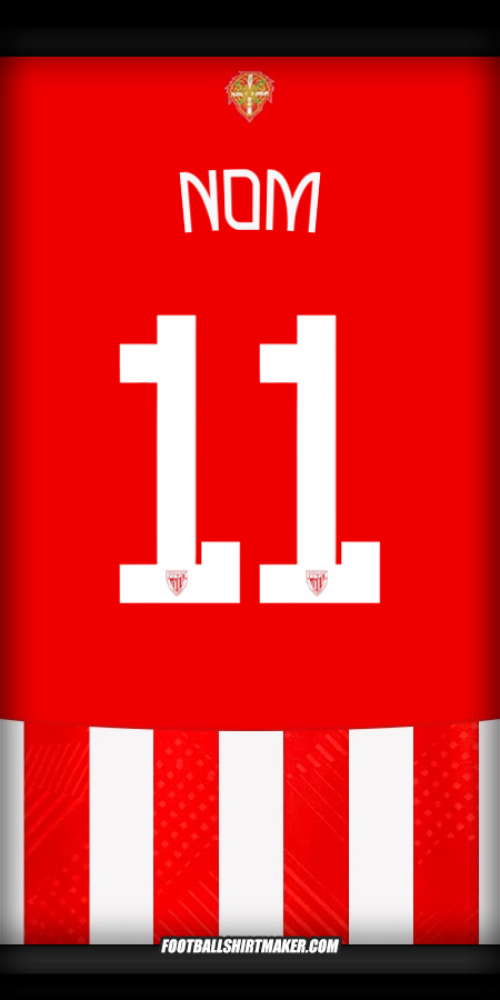 Maillot Athletic Club Cup 2024/2025 -  nom - 11