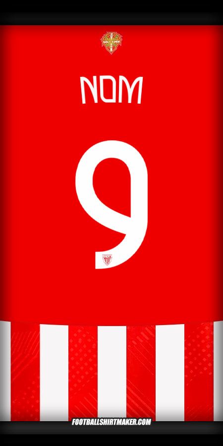 Maillot Athletic Club Cup 2024/2025 -  nom - 9