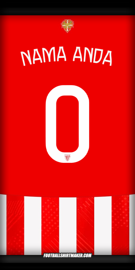 Jersey Athletic Club Cup 2024/2025 -  nama anda - 0