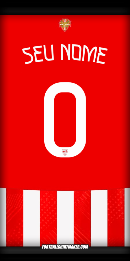 Camisa Athletic Club Cup 2024/2025 -  seu nome - 0