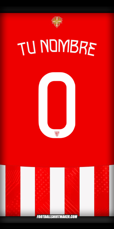 Camiseta Athletic Club Cup 2024/2025 -  tu nombre - 0