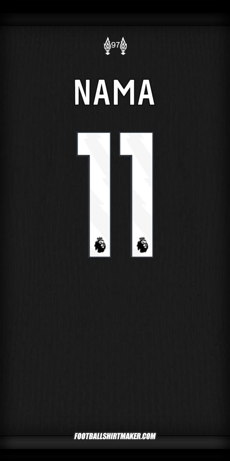 Jersey Liverpool FC 2024/2025 Alternatif -  nama - 11