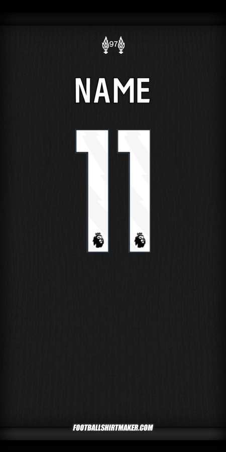 Trikot Liverpool FC 2024/2025 Auswärts -  name - 11