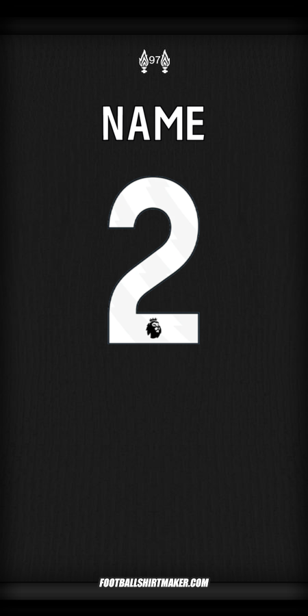 Trikot Liverpool FC 2024/2025 Auswärts -  name - 2