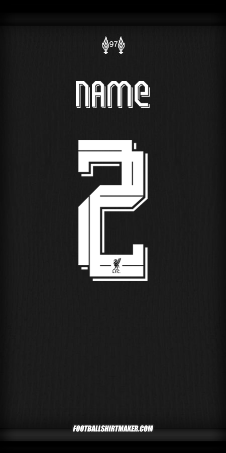 Trikot Liverpool FC Cup 2024/2025 Auswärts -  name - 2
