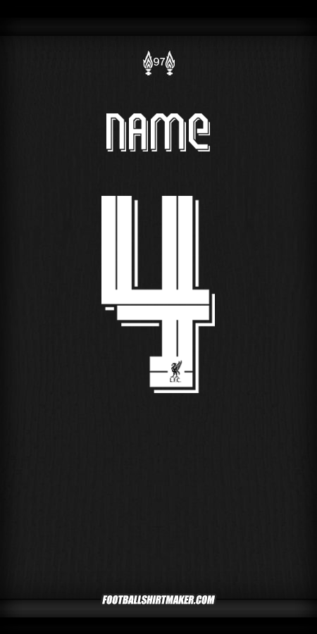 Jersey Liverpool FC Cup 2024/2025 Away -  name - 4
