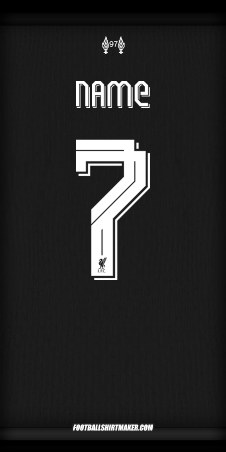 Jersey Liverpool FC Cup 2024/2025 Away -  name - 7